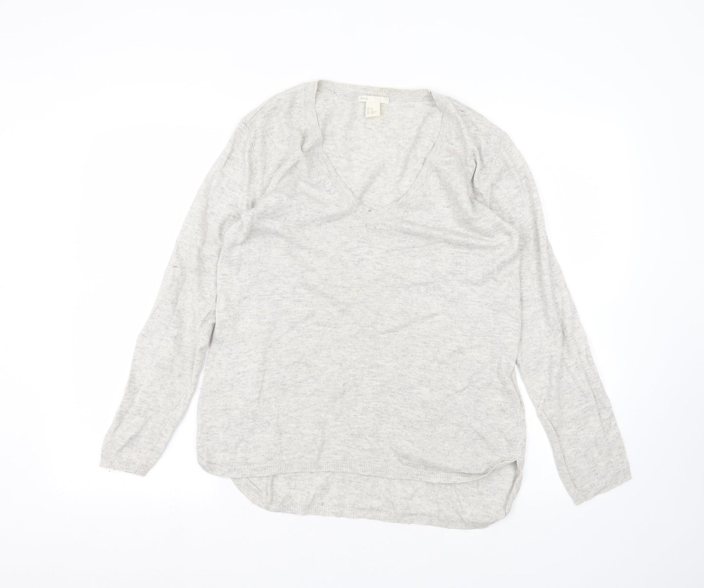 H&M Womens White   Pullover Jumper Size XS