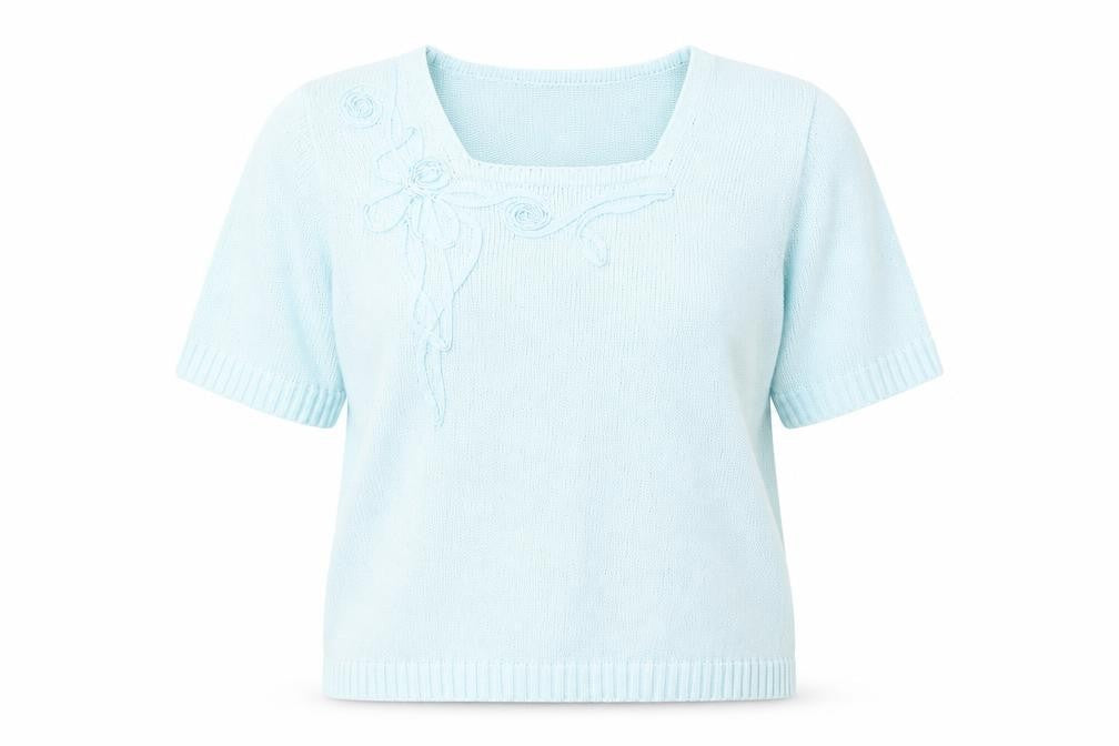 Faber Womens Blue   Pullover Jumper Size 14