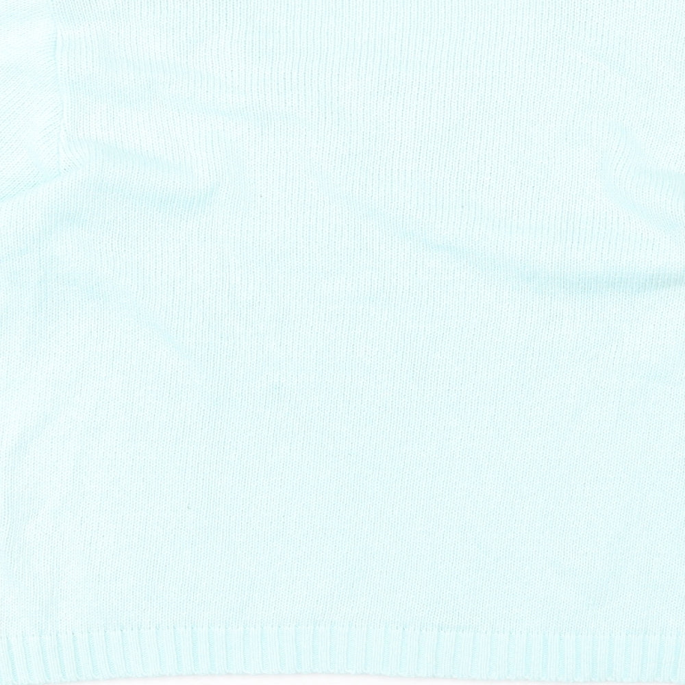Faber Womens Blue   Pullover Jumper Size 14
