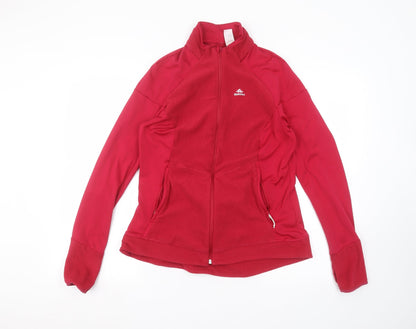 Decathlon Womens Pink   Full Zip Jumper Size L