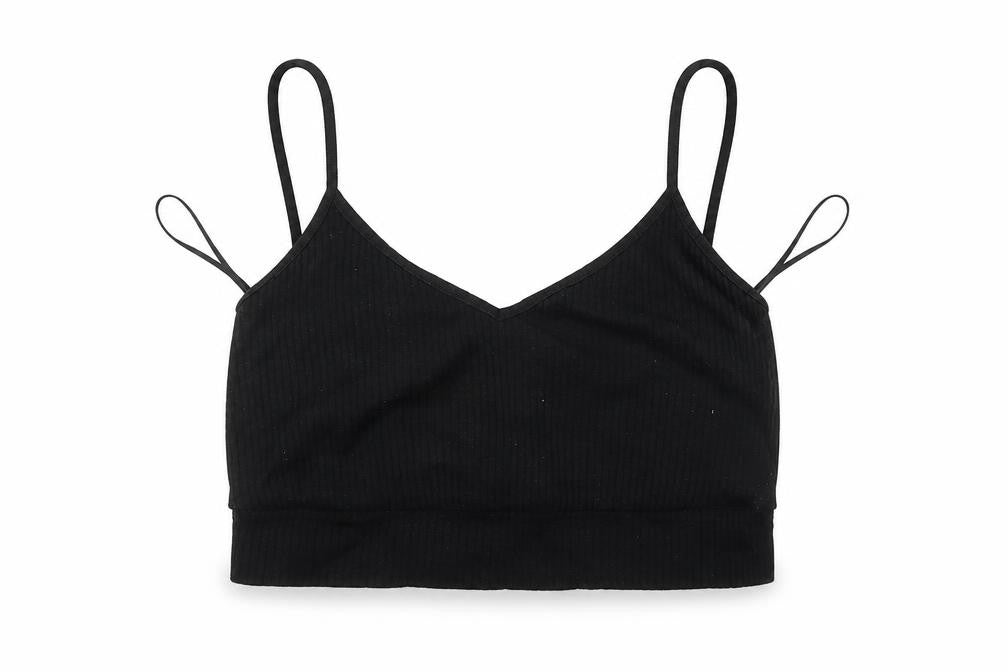 Miss Selfridge Womens Black   Cropped Tank Size 14