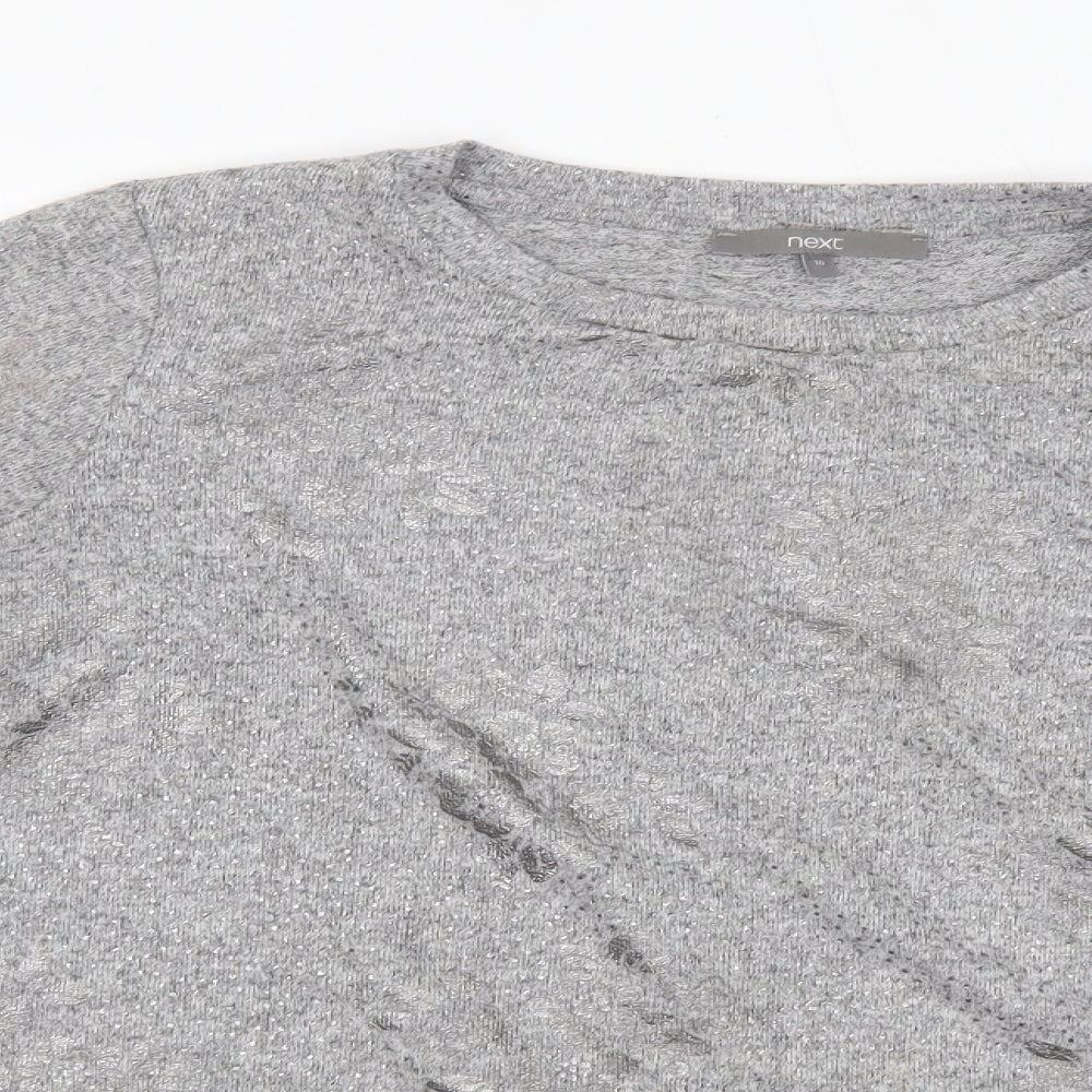 NEXT Womens Grey   Pullover Jumper Size 10