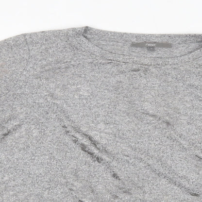 Next Womens Grey   Pullover Jumper Size 10