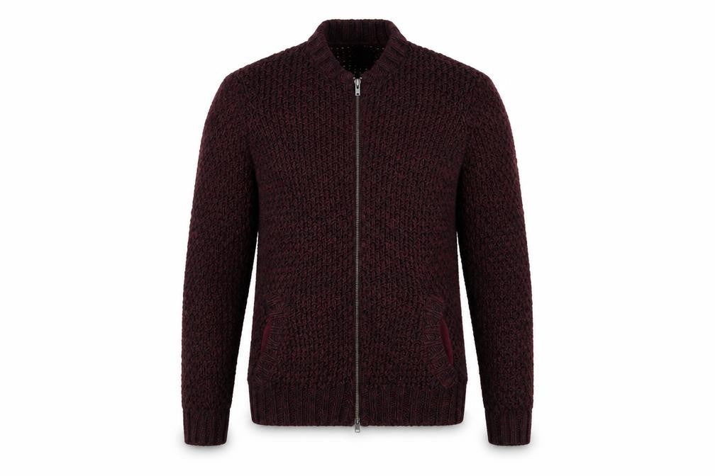 ASOS Mens Red   Full Zip Sweatshirt Size M