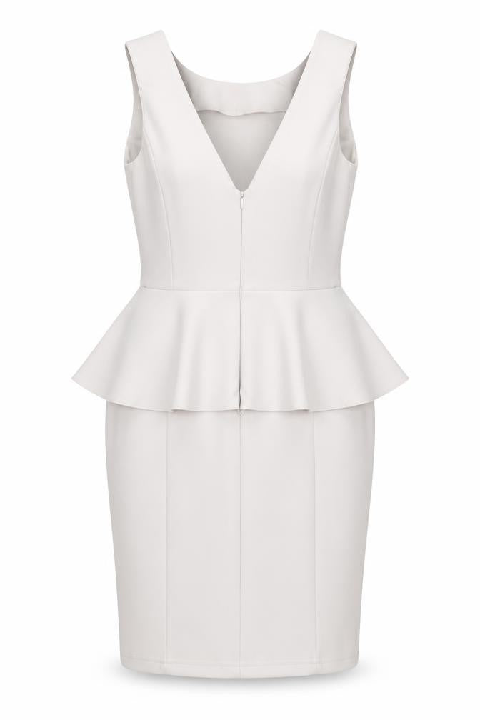Topshop Womens White   Sheath  Size 10