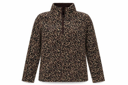 Dash Womens Multicoloured Animal Print  Pullover Jumper Size 10