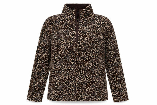 Dash Womens Multicoloured Animal Print  Pullover Jumper Size 10