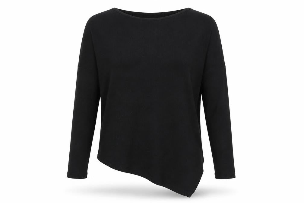 George Womens Black   Basic T-Shirt Size 8