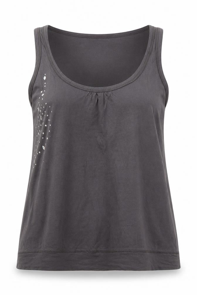 Ethel Austin Womens Grey   Basic Tank Size 12
