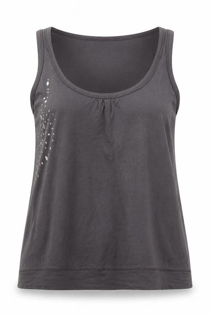 Ethel Austin Womens Grey   Basic Tank Size 12