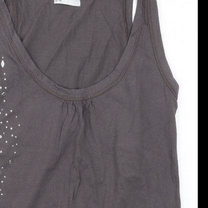 Ethel Austin Womens Grey   Basic Tank Size 12