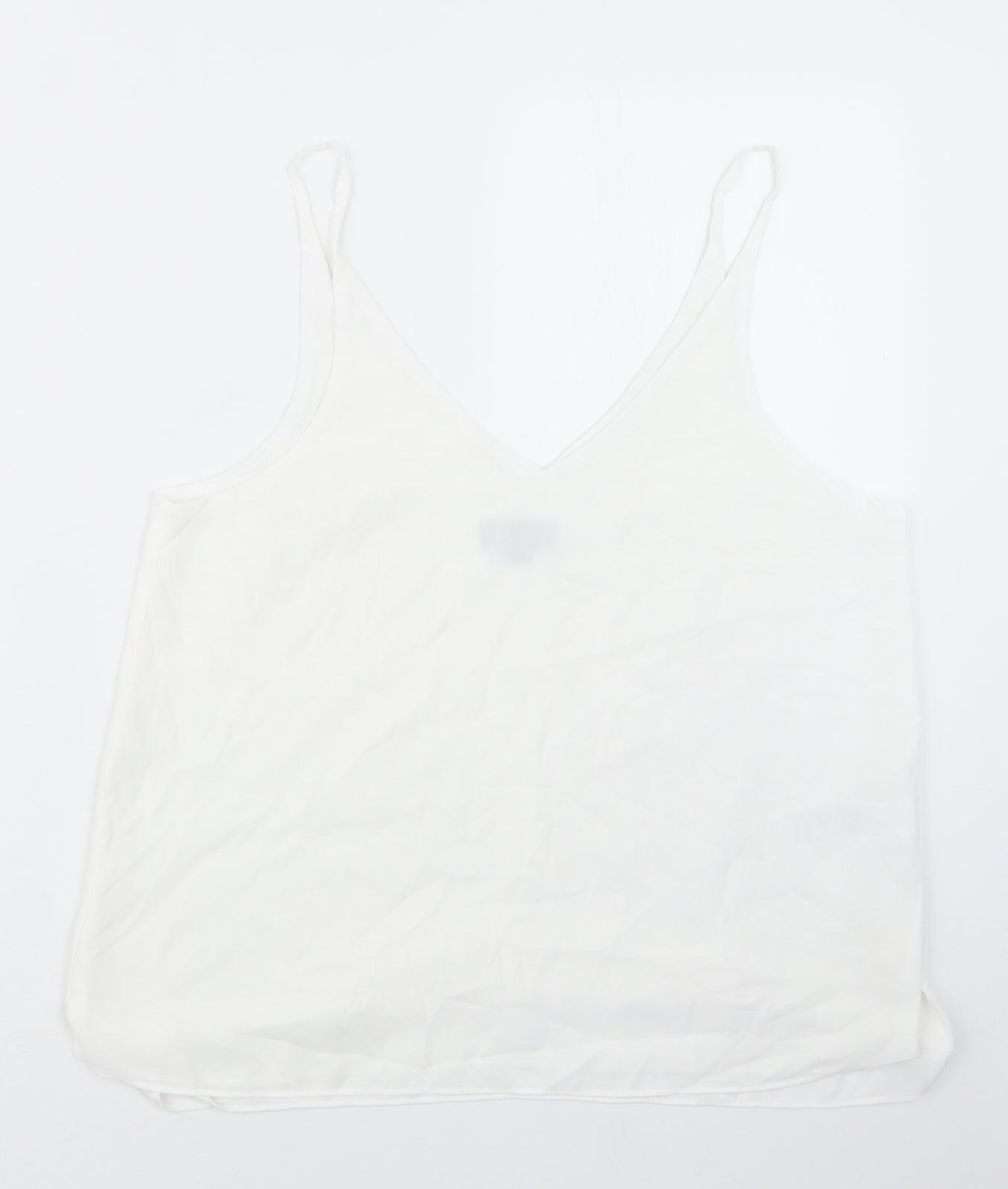 Topshop Womens White   Basic Blouse Size 12