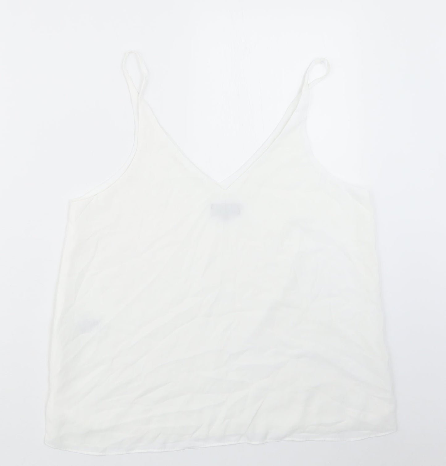 Topshop Womens White   Basic Blouse Size 12
