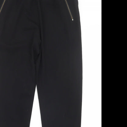 Sinsay Womens Black   Trousers  Size M L28 in