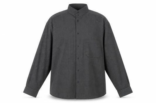 EWM Mens Brown    Button-Up Size L