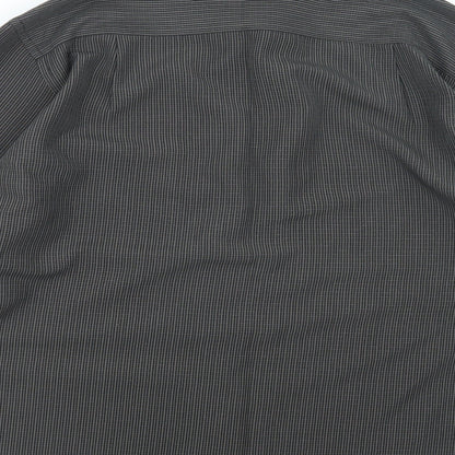 EWM Mens Brown    Button-Up Size L