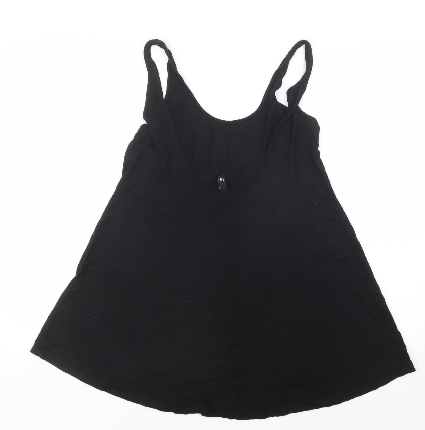 Divided by H&M Womens Black   Basic Tank Size 12