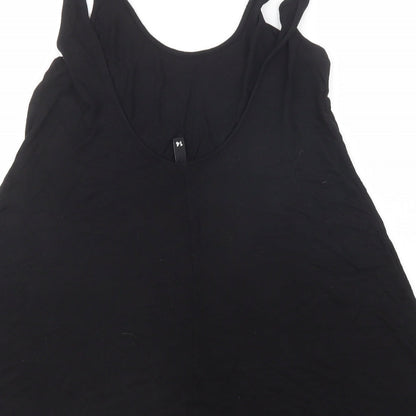 Divided by H&M Womens Black   Basic Tank Size 12