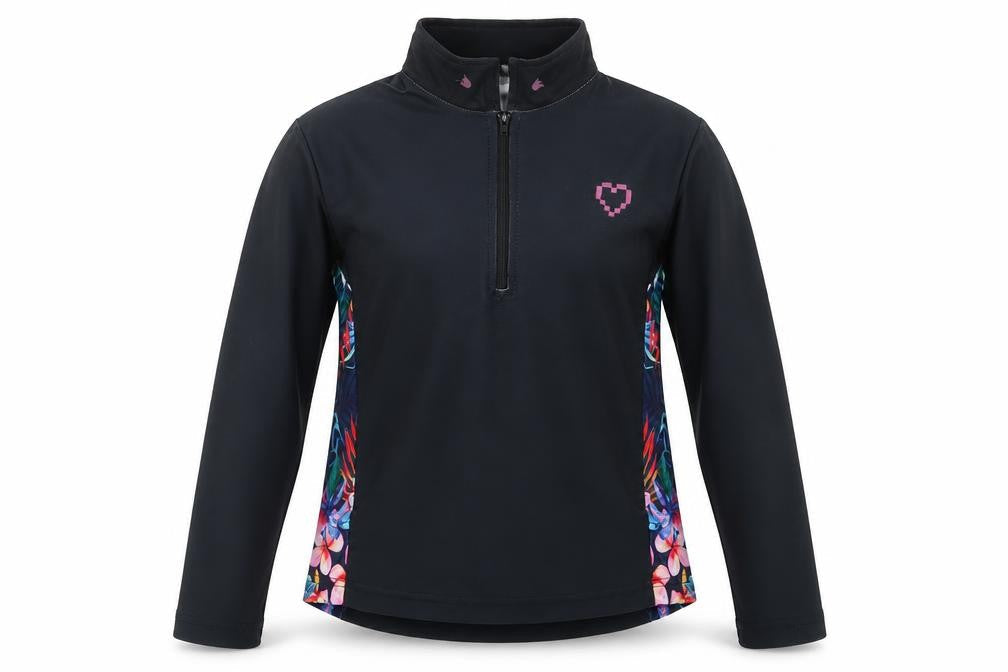 Preworn Girls Black   Jacket  Size 7 Years