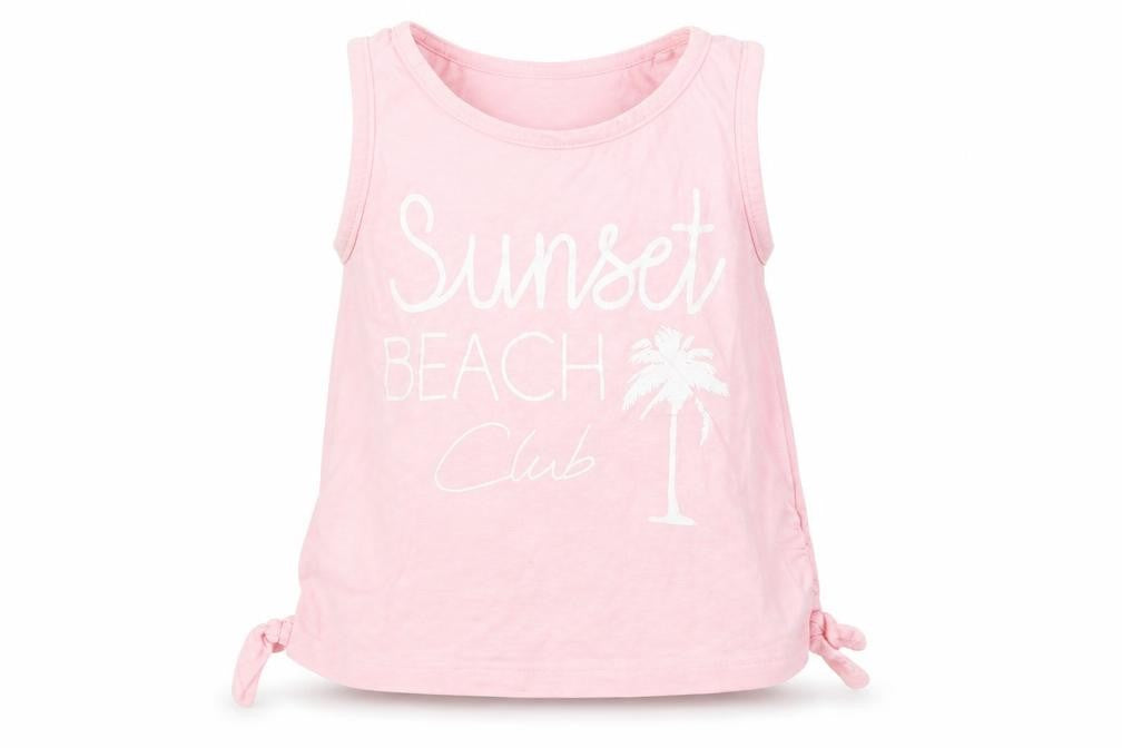 TU Girls Pink   Basic Tank Size 7 Years