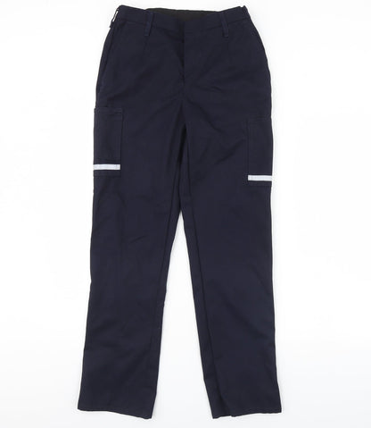 Preloved FedEx Mens Blue   Trousers  Size 30 in L29 in - Front