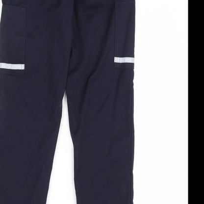 Preloved FedEx Mens Blue   Trousers  Size 30 in L29 in - Label