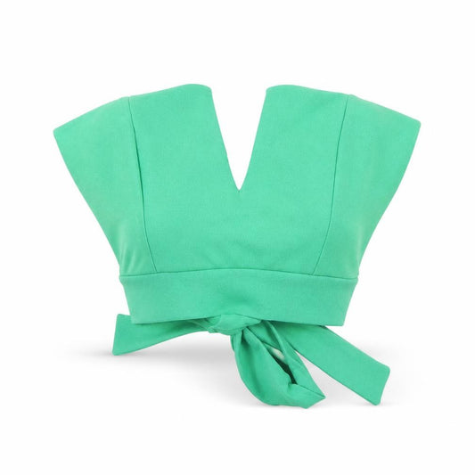 Boohoo Womens Green   Cropped Tank Size 10