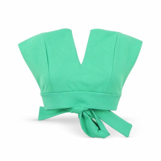 Boohoo Womens Green   Cropped Tank Size 10