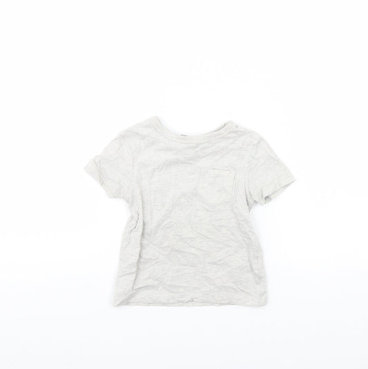George Baby Grey   Basic T-Shirt Size 12 Months