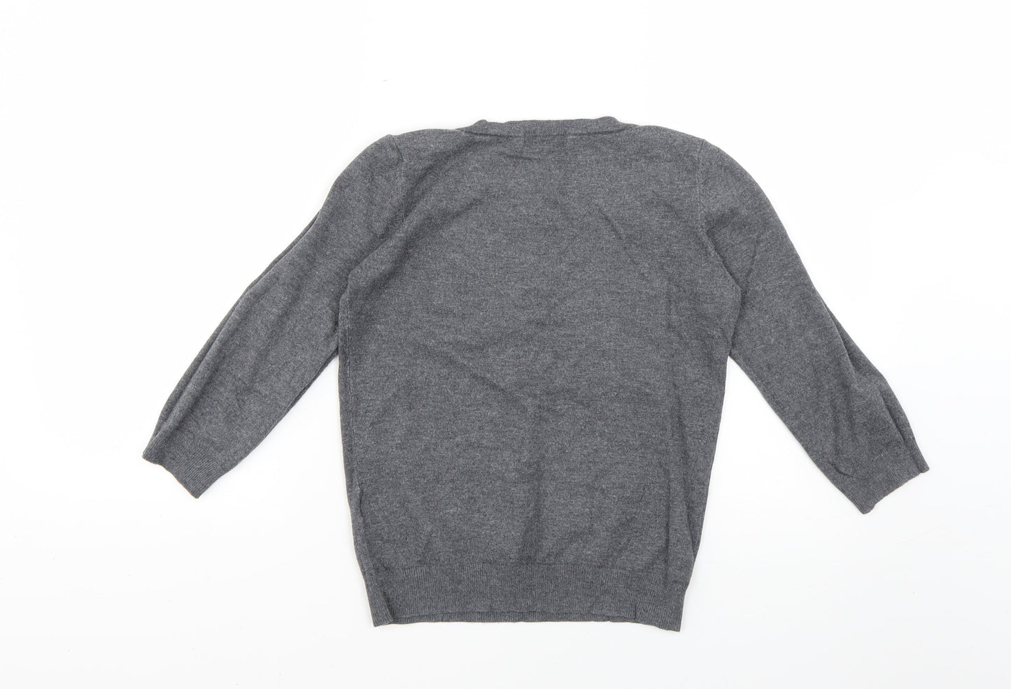 Marks and Spencer Womens Grey   Pullover Jumper Size 8