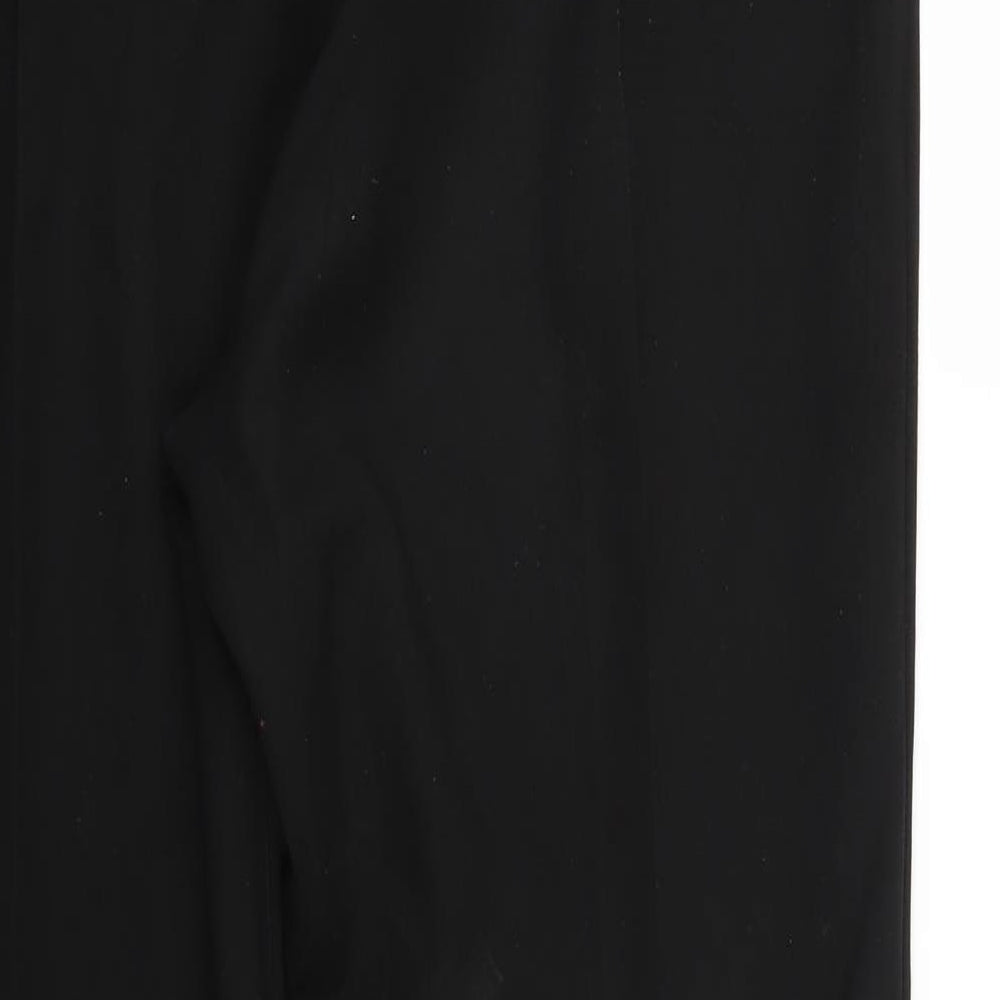 Papaya Womens Black   Trousers  Size 14 L26 in