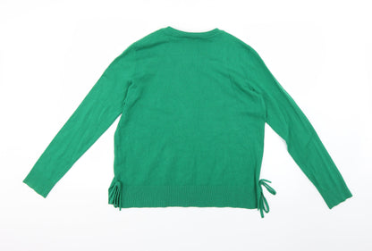 Dorothy Perkins Womens Green   Pullover Jumper Size 10