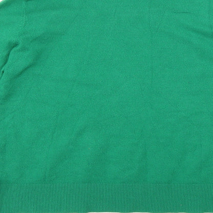 Dorothy Perkins Womens Green   Pullover Jumper Size 10