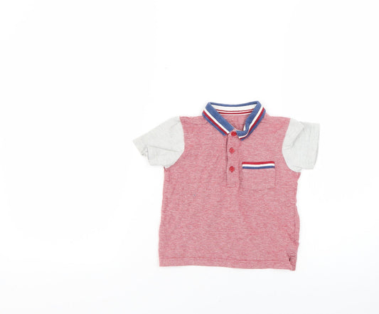 Matalan Baby Multicoloured   Basic Polo Size 18-24 Months