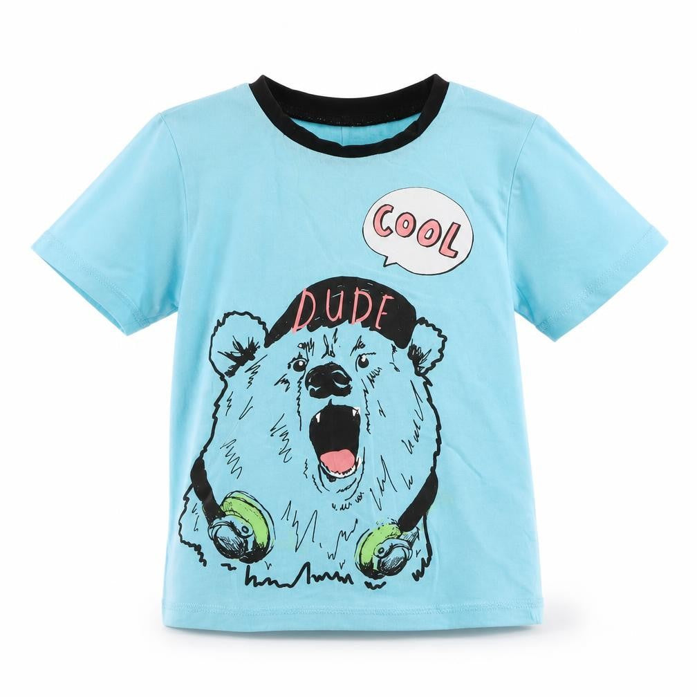 George Boys Blue   Basic T-Shirt Size 4-5 Years