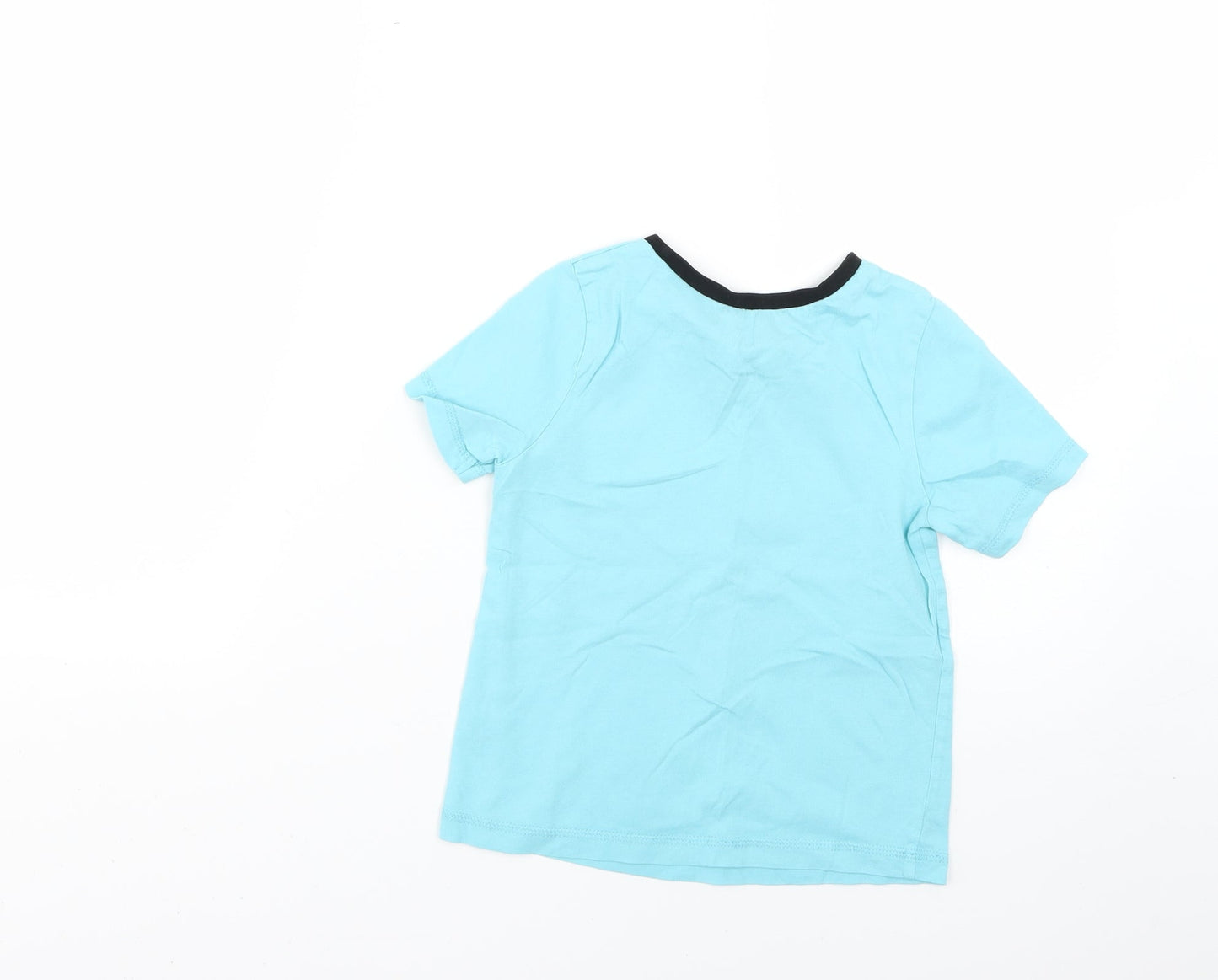 George Boys Blue   Basic T-Shirt Size 4-5 Years