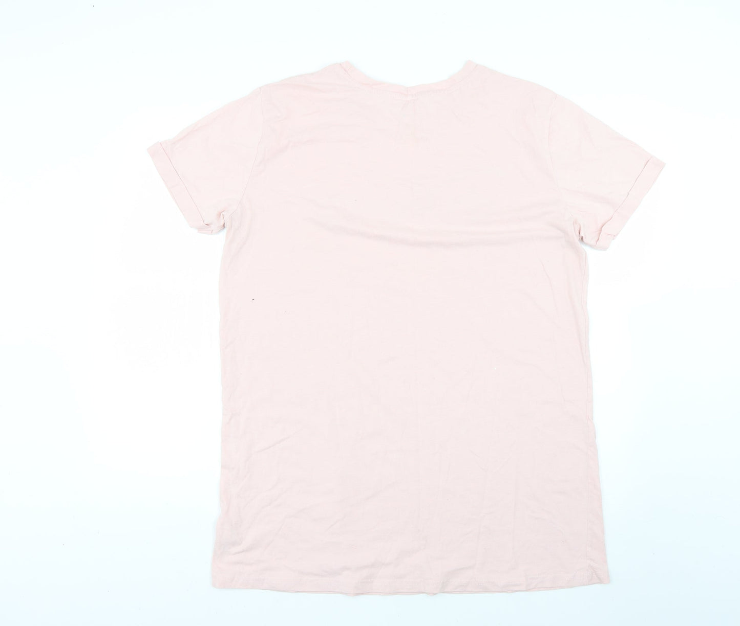 love to lounge Womens Pink Solid  Top Pyjama Top Size 12
