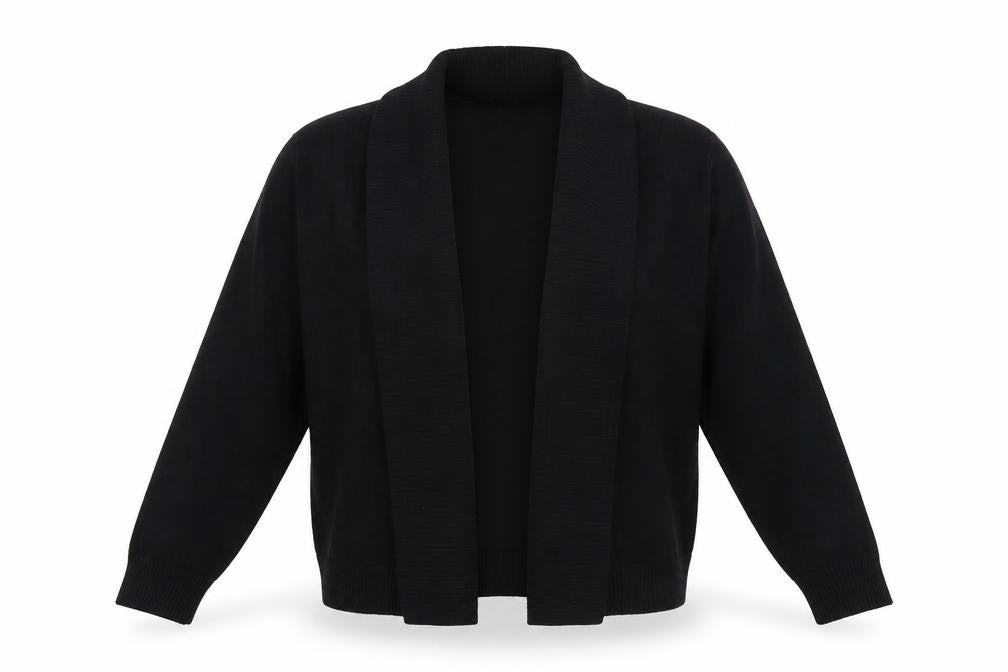 verve Womens Black   Cardigan Jumper Size S