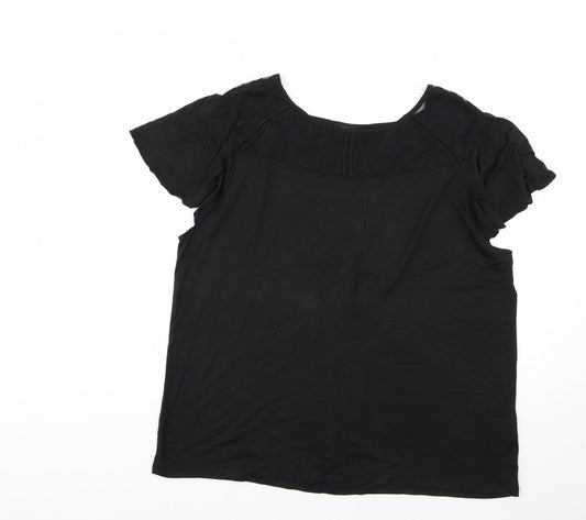 Klass Womens Black   Basic Blouse Size 2XL
