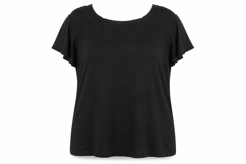 Klass Womens Black   Basic Blouse Size 2XL