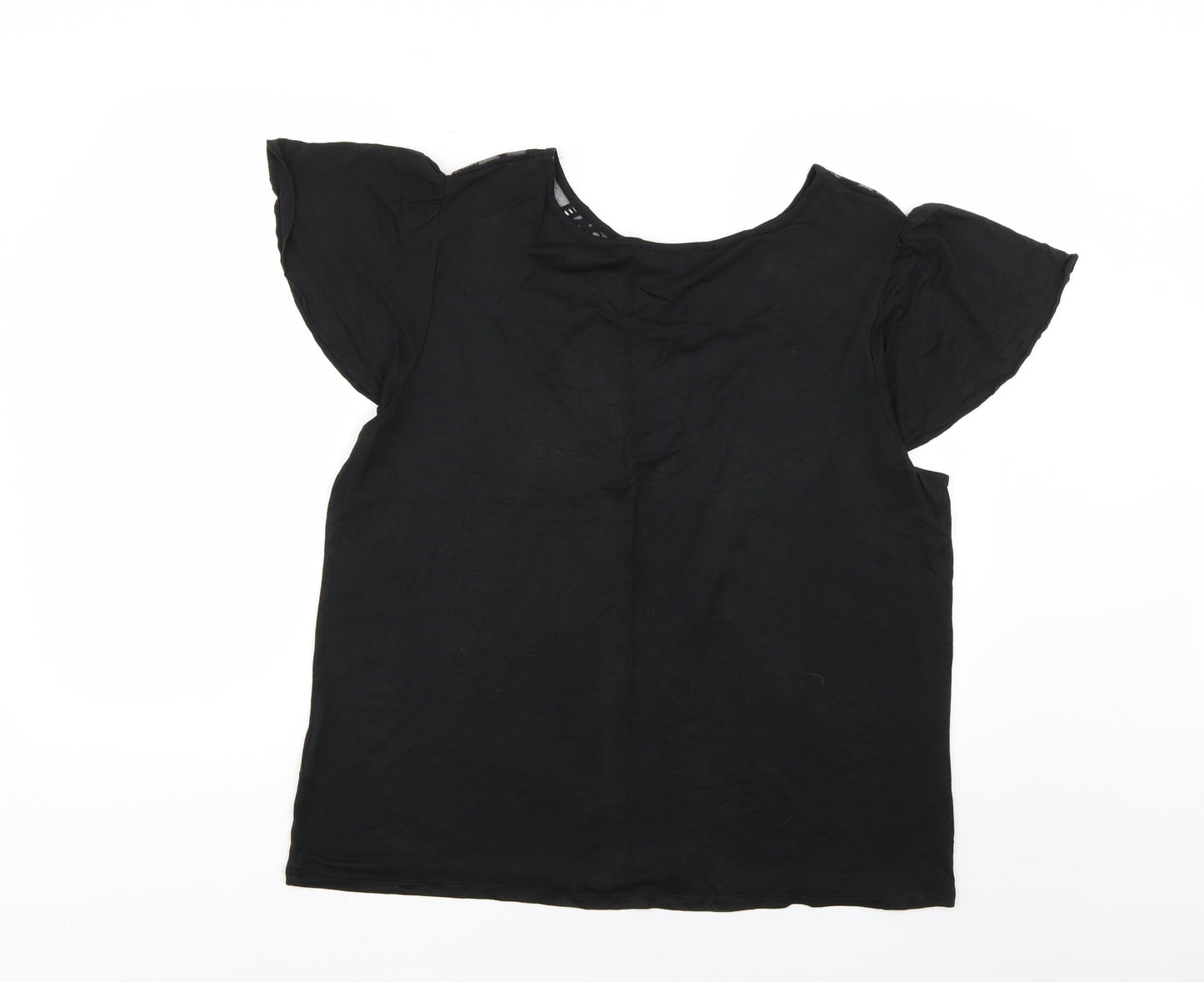 Klass Womens Black   Basic Blouse Size 2XL
