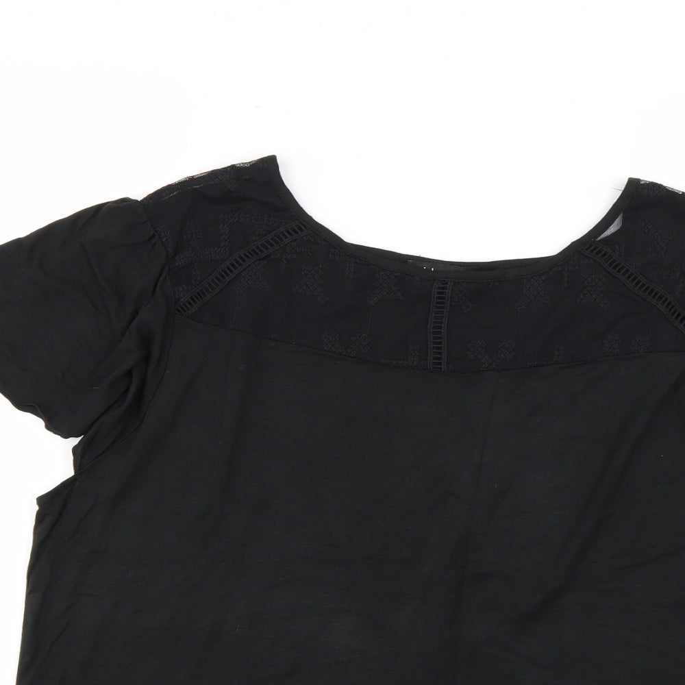 Klass Womens Black   Basic Blouse Size 2XL