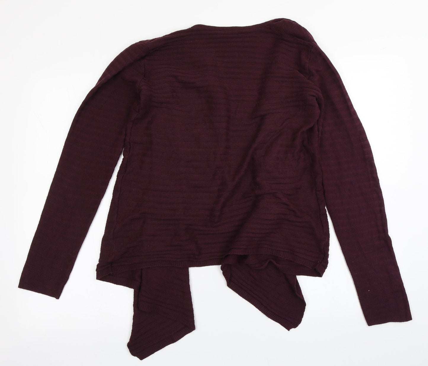 Select Womens Purple  Knit Cardigan Jumper Size 10
