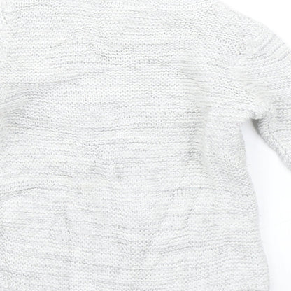George Girls Grey  Knit Pullover Jumper Size 0-3 Months