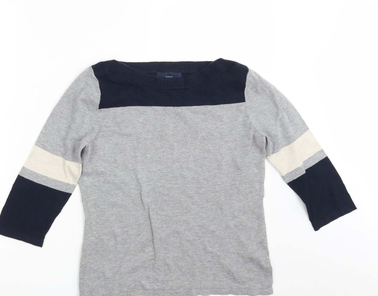 NEXT Womens Grey  Knit Pullover Sweatshirt Size 12