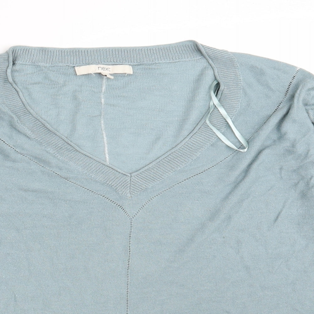 NEXT Womens Green   Pullover Sweatshirt Size 20