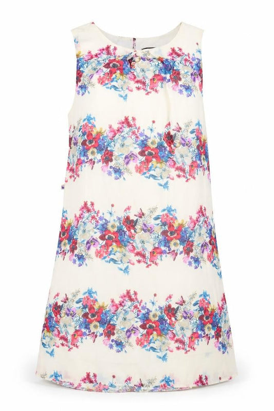 Atmosphere Womens Ivory Floral  A-Line  Size 12