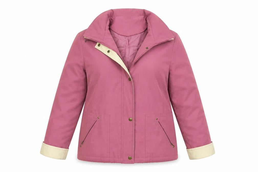 Berkertex Womens Pink   Overcoat Coat Size 14