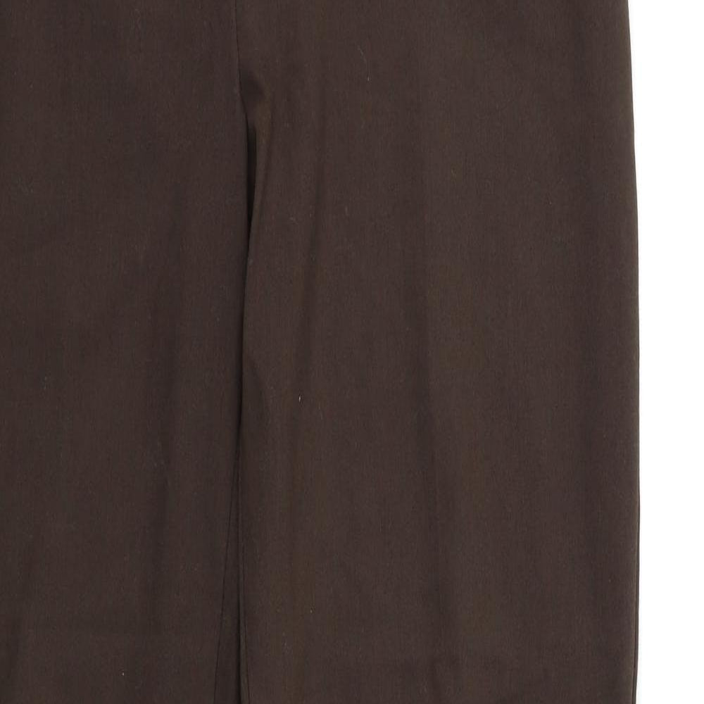Marks and Spencer Womens Brown   Trousers  Size 16 L31 in