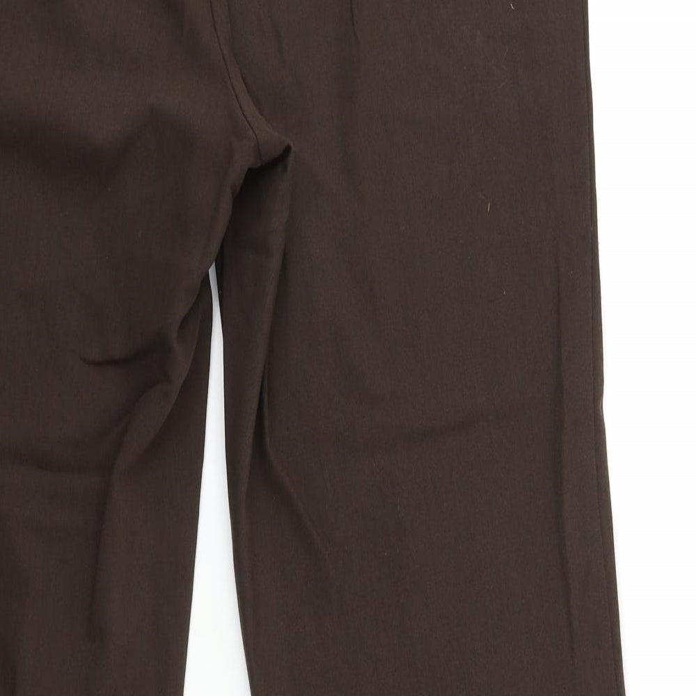 Marks and Spencer Womens Brown   Trousers  Size 16 L31 in